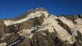 Tuckett and Frind Glacier, Mt Brunner Royalty Free Stock Photo