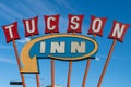 Retro neon sign for the Tucson Inn near the Miracle Mile area of Tucson
