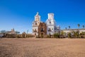 A 1700s Catholic Church in Tucson, Arizona Royalty Free Stock Photo