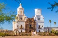 A 1700s Catholic Church in Tucson, Arizona Royalty Free Stock Photo