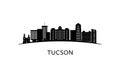 Tucson city skyline.