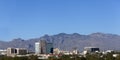 Tucson Downtown Panorama, AZ Royalty Free Stock Photo