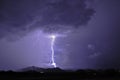 Tucson Lightning Royalty Free Stock Photo