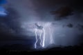 Tucson Lightning Royalty Free Stock Photo