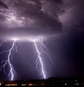 Tucson Mountain Lightning