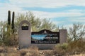 Tucson Mountain Park, in the Sonoran Desert Royalty Free Stock Photo