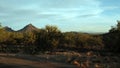 Tucson Mountain Park at Sunset