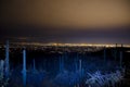 Tucson Skyline at Night Royalty Free Stock Photo