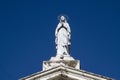 Tucuman, Argentina, sculpture monument of the Virgin Mary on the roof of the city cathedral