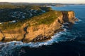 Dramatic coastline, NSW Central Coast, Australia Royalty Free Stock Photo