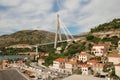Tudjman Bridge Gruz Harbour Dubrovnik. Royalty Free Stock Photo