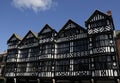 Tudor Black and White Building Royalty Free Stock Photo