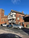 Tudor building book shop in Exeter Devon