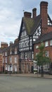 A tudor building in Leek Staffordshire