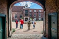 Tudor courtyard at Fulham Palace