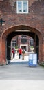 Tudor courtyard at Fulham Palace