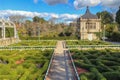 The Tudor Garden, part of Hamilton Gardens, Hamilton, New Zealand Royalty Free Stock Photo