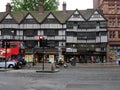 Tudor half-timbered building in London