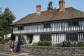 The Tudor House a medieval timbered house in Margate.