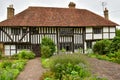 A Tudor-style timber house in a town of Battle, England