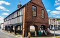 Tudor style building in Llanidloes, Wales