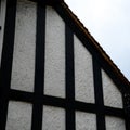 Tudor style wall