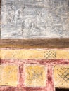 Tudor wall painting of Balaam Royalty Free Stock Photo