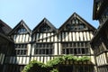 Tudor windows in the grounds of Hever Castle, England, UK Royalty Free Stock Photo