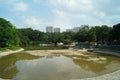 Tuen Mun reservoir landscape park Royalty Free Stock Photo