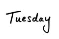 Tuesday Royalty Free Stock Photo