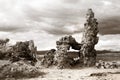 Tufa formations near Mono lake