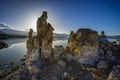 Tufa, mono lake Royalty Free Stock Photo