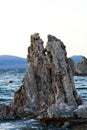 Tufa Rock Formation Mono Lake California Royalty Free Stock Photo