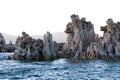 Tufa Tower Rock Formations Mono Lake California Royalty Free Stock Photo
