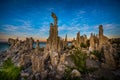 Tufa Towers at Mono Lake Royalty Free Stock Photo