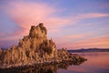 Tufa towers at Mono Lake Sunrise Royalty Free Stock Photo