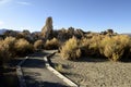 The Tufas at Mono Lake in the Eastern Sierras of California Royalty Free Stock Photo