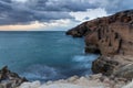 Tuff cave on the sea, Favignana