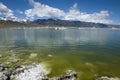 Tuff columns at South Tufa, Mono Lake - California Royalty Free Stock Photo