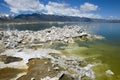 Tuff columns at South Tufa, Mono Lake - California Royalty Free Stock Photo