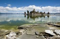 Tuff columns at South Tufa, Mono Lake - California Royalty Free Stock Photo