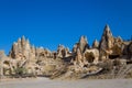 Cappadocia beautiful landscape cave houses Royalty Free Stock Photo