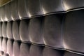 Tufted Leather Headboard Texture for Background Royalty Free Stock Photo