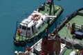 Tug Boat alongside Fueling Boat