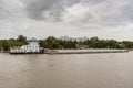 Tug boat Bowie under way on the Mississippi