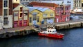 Tug boat in the Port of Genoa Royalty Free Stock Photo