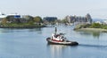 Tug Boat in Victoria Canada Harbor