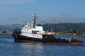 Tug Boat at work Coos Bay Oregon Royalty Free Stock Photo