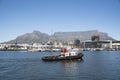 Tugboat on Cape Town harbour South Africa Royalty Free Stock Photo