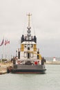 Tugboat at International Pier Royalty Free Stock Photo